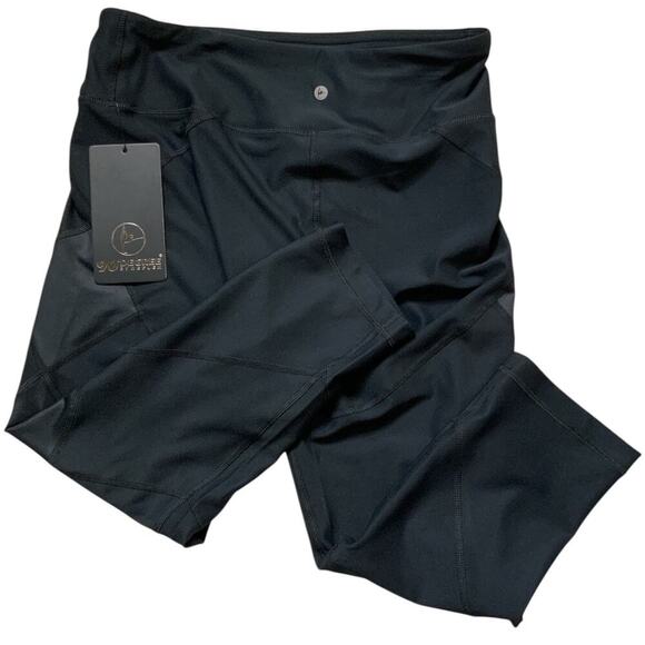 90 Degree Athletic Pants Womens Large Mid Rise High Waist Yoga Activewear NWT - Picture 5 of 11